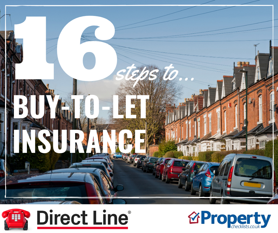 Buy to let insurance checklist