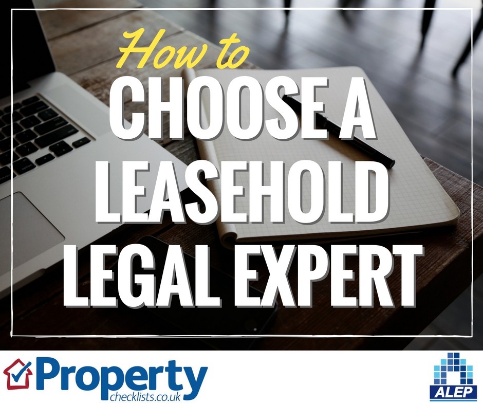 How to choose a leasehold legal expert checklist