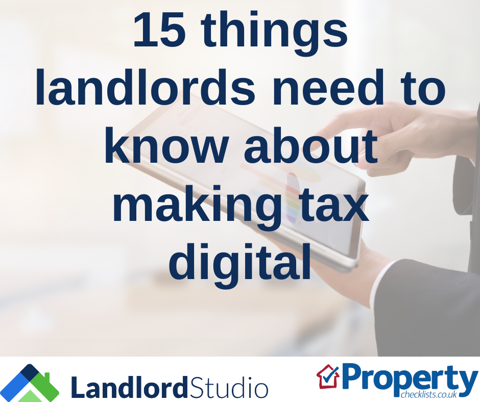 15 things landlords need to know about making tax digital